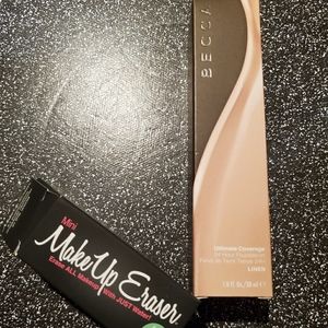Becca Ultimate Coverage Foundation w/ mini eraser
